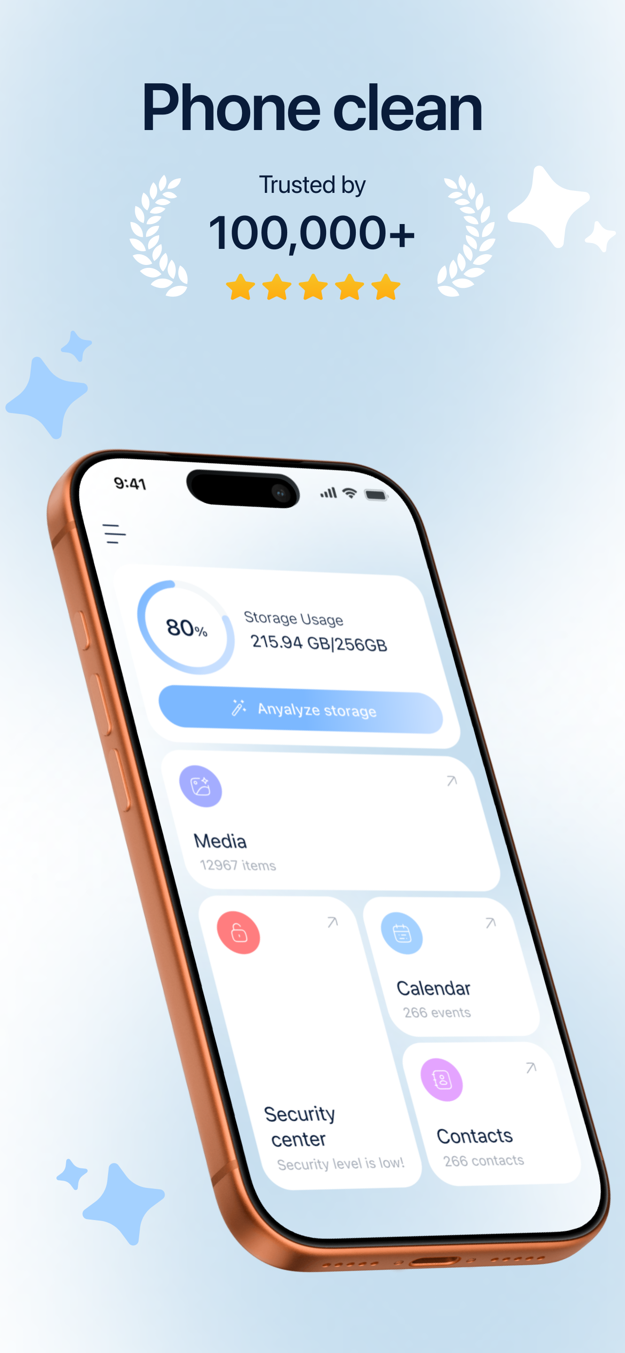 Nuvora Cleaner App Screenshot